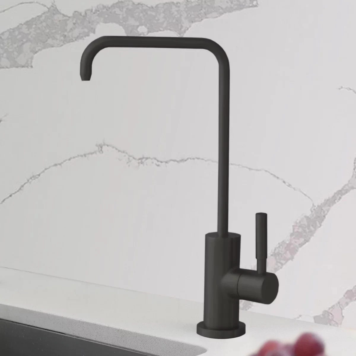Stylish Melfi Single Handle Cold Water Tap - Stainless Steel Matte Black Finish K-147N - Image 11