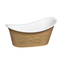 Slik Portfolio Evora Gold Tub 72.5" X 37.56" X 33.5" Gold OVF Elevation System