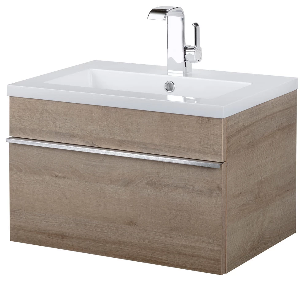 Cutler Trough Wall Mount Modern Bathroom Vanity - Image 4