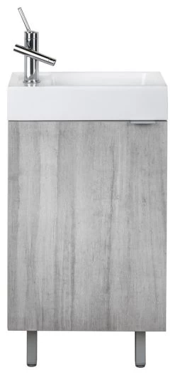 Cutler Studio Space Saver 18" Vanity With 1-Door And Top