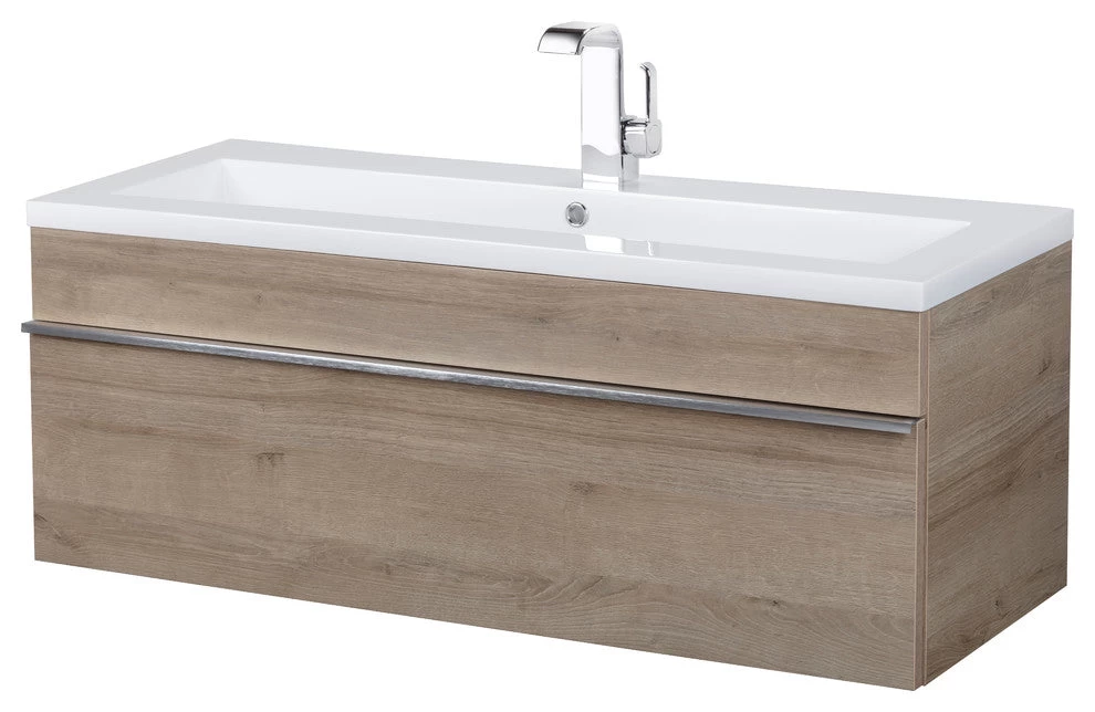 Cutler Trough Wall Mount Modern Bathroom Vanity - Image 6