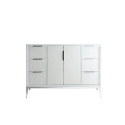 Kube Bath Divani 48" Floor Mount Bathroom Vanity With 6 Drawers And 2 Doors Without CounterTop