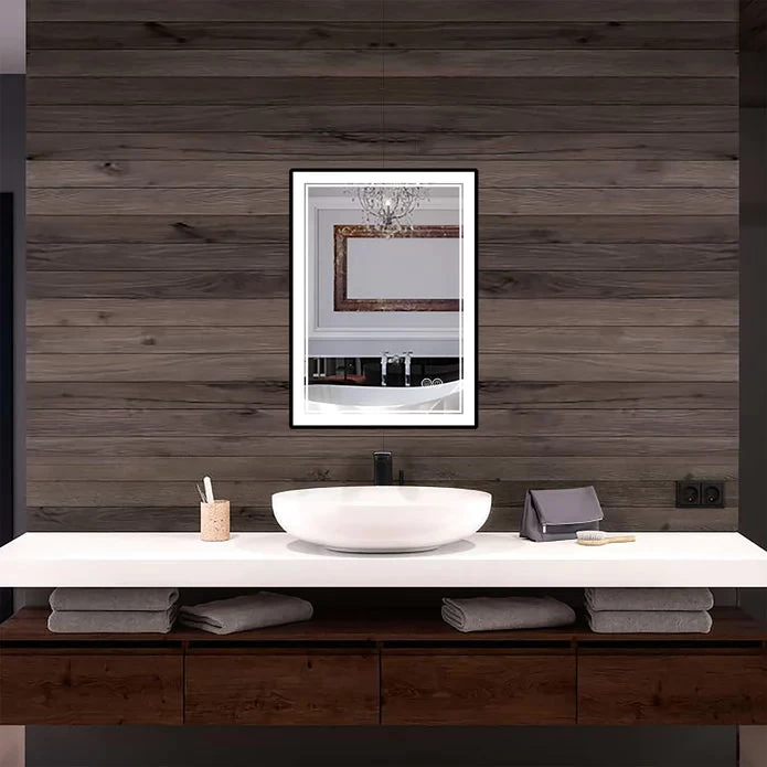 Kodaen Infinity Sp Front-lit Framed Bathroom LED Vanity Mirror LEDBMF217 - Image 6