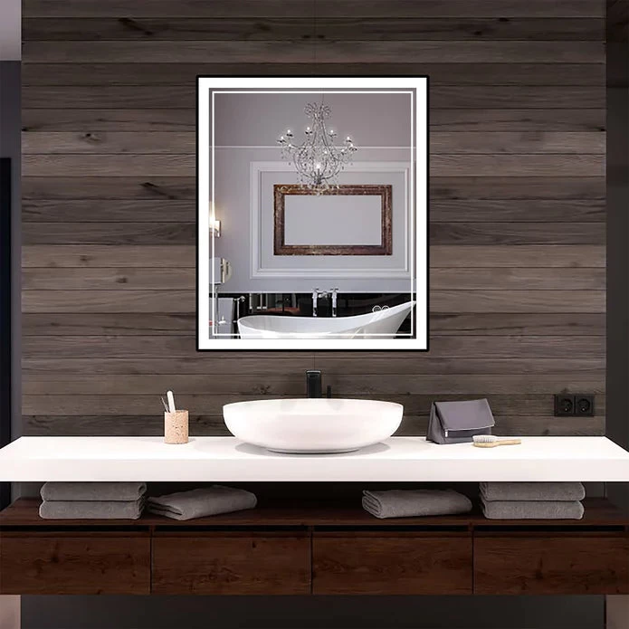 Kodaen Infinity Sp Front-lit Framed Bathroom LED Vanity Mirror LEDBMF217 - Image 4