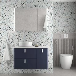 Pierdeco Design UNIIQ 1200 Wall Hung Vanity (48 Inches)