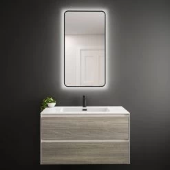 Rubi Miro Collection Led Lighting And Touch Switch 19"