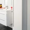 Rubi Arto Lacquered White Cabinet With Door