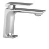 Tenzo - Slik Collection Single Hole Lavatory Faucet With Pop-up Drain With Overflow - Chrome