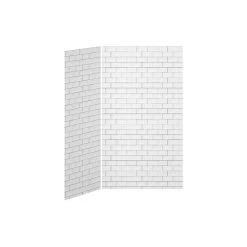 Kalia Gloss Shower Wall Tile For Corner Installation CNWA7001